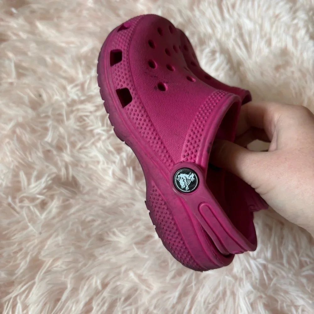 Crocs Pink Clog Sandals Sz 11